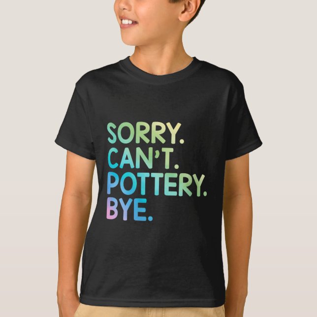 Womens Sorry Can't Ttery Bye Funny Ttery Teacher M T-Shirt (Vorderseite)