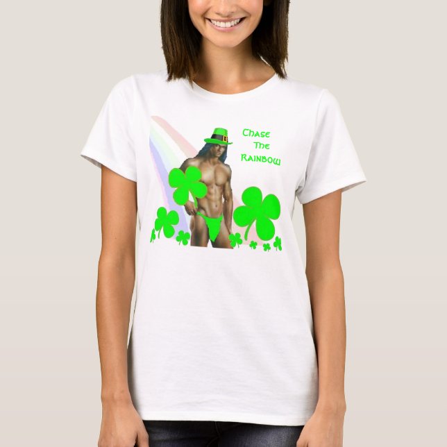 Womens St. Patricks Day T - Shirt (Vorderseite)