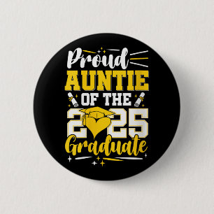 Womens Stolz Tante 2025 Phantastische Graduate Fam Button
