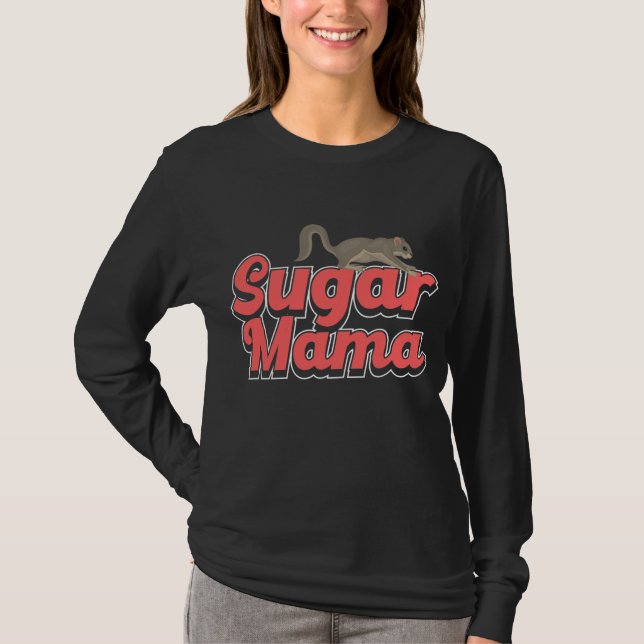 Womens Sugar Mama Sugar Glider  T-Shirt (Vorderseite)