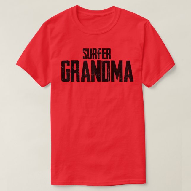 Womens Surfer Oma T - Shirt (Design vorne)