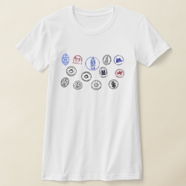 Women's T-Shirt Saint James Way (Ablage )