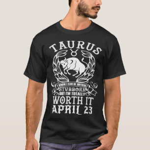 Womens Taurus Zodiac April 23 Sonnenastrologie Wom T-Shirt