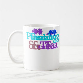 Womens Tea And Puzzling Jigsaw Puzzle Master Kaffeetasse