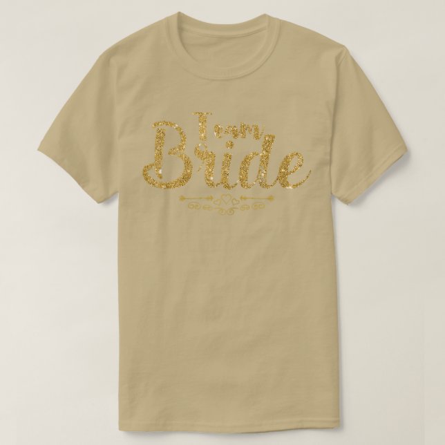 Womens Team Bride Wedding T-Shirt (Design vorne)