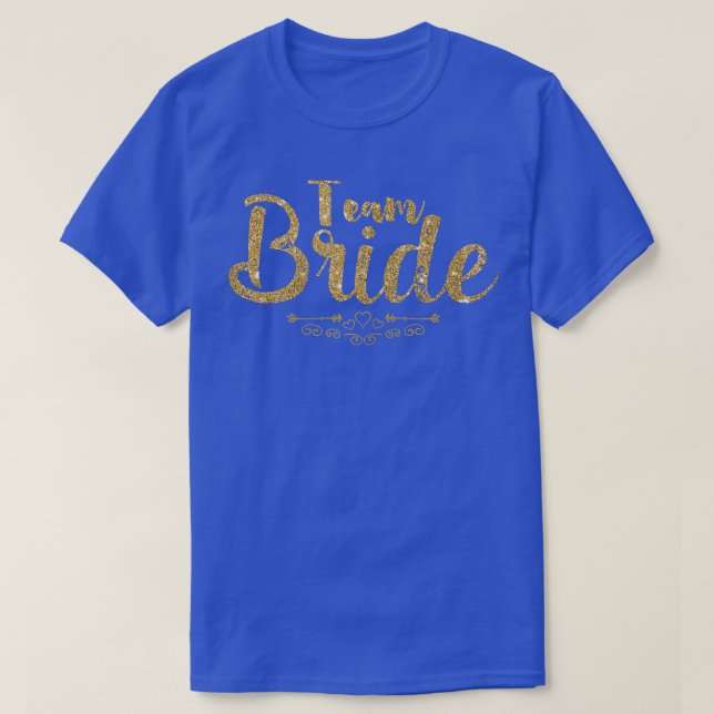 Womens Team Bride Wedding  T-Shirt (Design vorne)