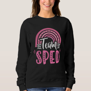 Womens Team Sped Team Spezielle Bildung Lehrerin R Sweatshirt