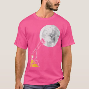 Womens Telescope Astronomin Stars Conste T-Shirt