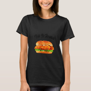 Womens This Is America Chicken-Sandwich T-Shirt