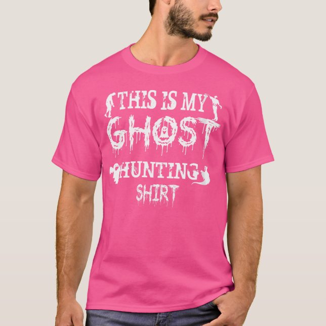 Womens This Is My Ghost Hunting T-Shirt (Vorderseite)