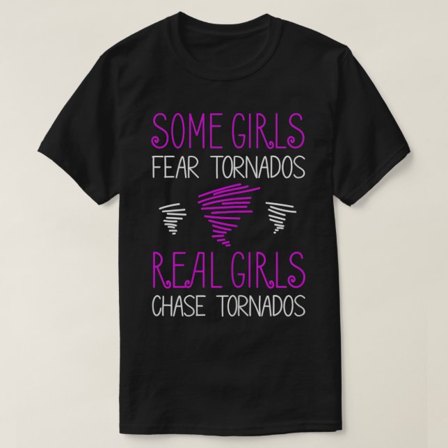 Womens Tornado Chaser T-Shirt (Design vorne)