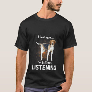 Womens Treeing Walker Coonhound Hund Ich höre Sie T-Shirt
