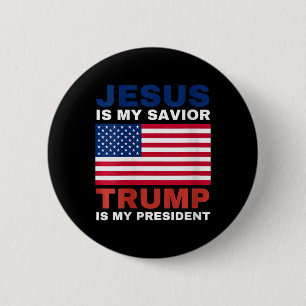 Womens Trump 2020 gibt Jesus ist mein Retter Trump Button