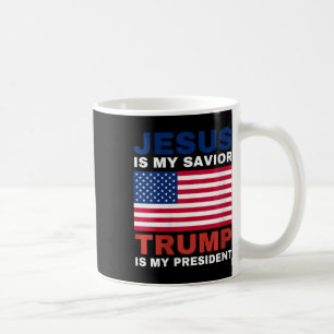 Womens Trump 2020 gibt Jesus ist mein Retter Trump Kaffeetasse