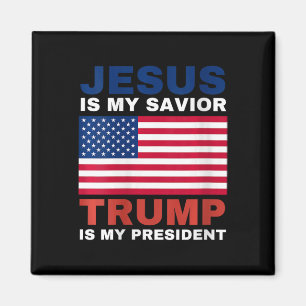 Womens Trump 2020 gibt Jesus ist mein Retter Trump Magnet
