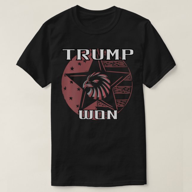 Womens Trump Won VNeck T-Shirt (Design vorne)