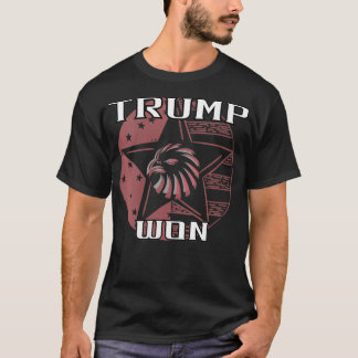 Womens Trump Won VNeck T-Shirt