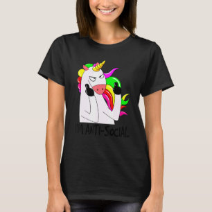 Womens Unicorn Sprichwort Sarcastic T-Shirt