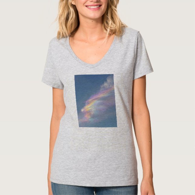 Womens V-Neck T-Shirt (Vorderseite)