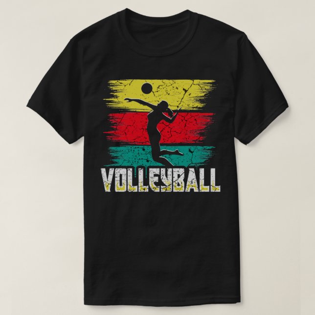 Womens Volleyball T-Shirt (Design vorne)