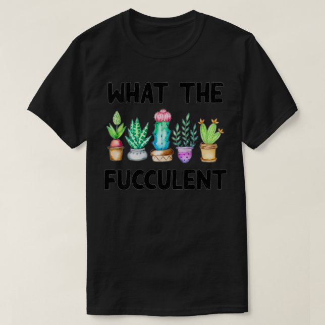 Womens, was der Fukkulente Kakteen Spaß macht T-Shirt (Design vorne)