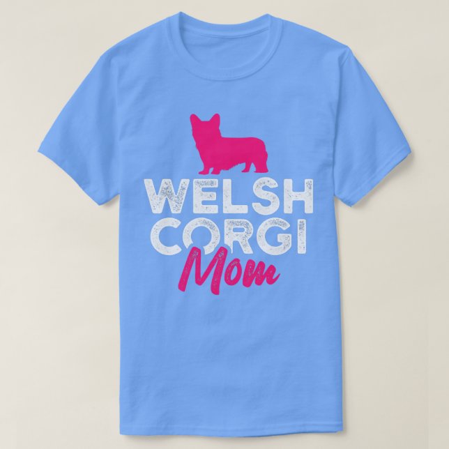 Womens Welsh Corgi Mama1856 T-Shirt (Design vorne)