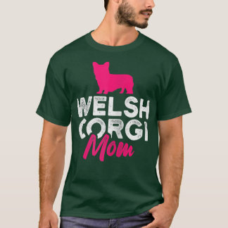 Womens Welsh Corgi Mama 1857 T-Shirt