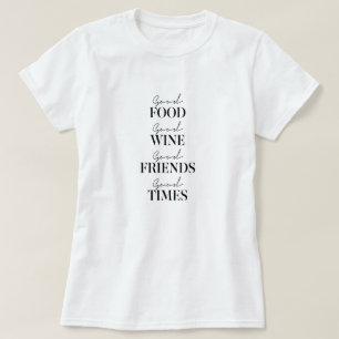 Womens Wine Funny Sommerzeit Drinks Vino Grafik T-Shirt