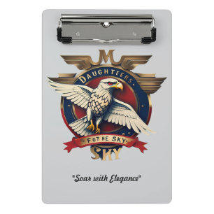 "Women's Wingspan" Mini Klemmbrett