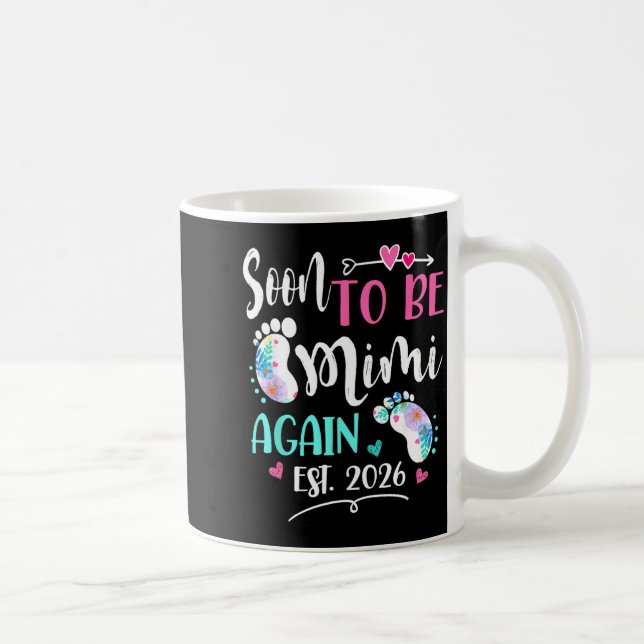 Womens wird bald wieder mimi 2026 Muttertag  Kaffeetasse (Rechts)