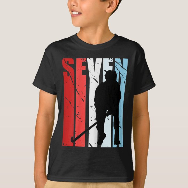 Womens Womens Field Hockey 35th Birthday Player Te T-Shirt (Vorderseite)