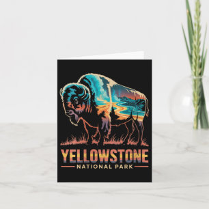 Womens Yellowstone Nationalpark Retro Outdoor Hik Karte