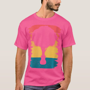 Womens Yggdrasil Nature Musician Tree of Life Acou T-Shirt