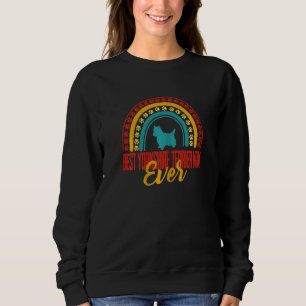 Womens Yorkshire Terrier Mama Rainbow Yorkshire Te Sweatshirt