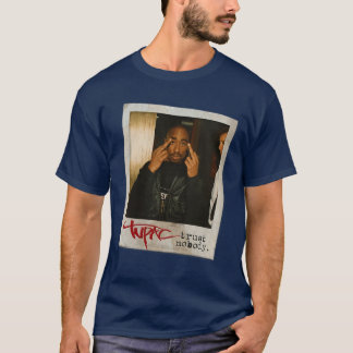 Womensupacrust Niemand Foto VNeck Geschenk Mädchen T-Shirt