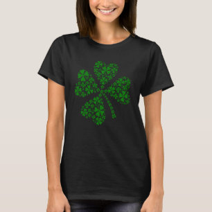 Womenu2019s Lucky Green Kleeblatt St Patricku2019s T-Shirt