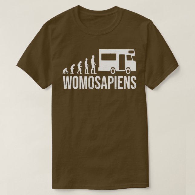Womosapiens RV-Evolution T-Shirt (Design vorne)