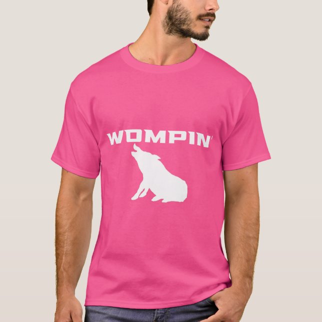 WOMPIN weiß T-Shirt (Vorderseite)