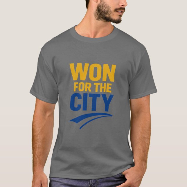 WON FOR THE CITY Bold Sports Victory – T-Shirt (Vorderseite)