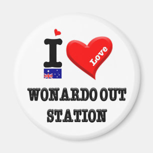 WONARDO OUT STATION - I Liebe Magnet