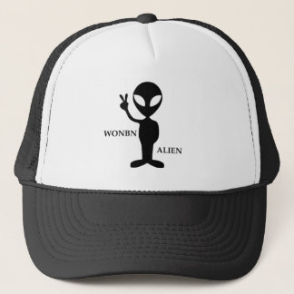 Wonbn Alien Logo LKW-Hut Truckerkappe