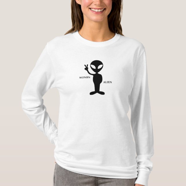 Wonbn Alien Logo Sweatshirt - Teenager/Erwachsener T-Shirt (Vorderseite)
