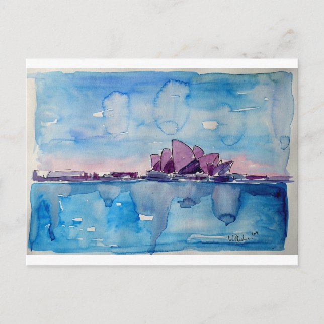Wonder aus Downunder Sydney Postkarte (Vorderseite)