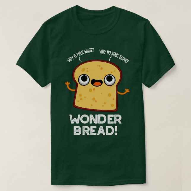 Wonder Bread Funny Food Puff T-Shirt (Design vorne)
