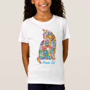 Wonder Cat Blume Kitten T-Shirt