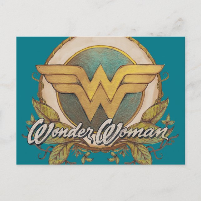 Wonder-Foliage-Logo Postkarte (Vorderseite)