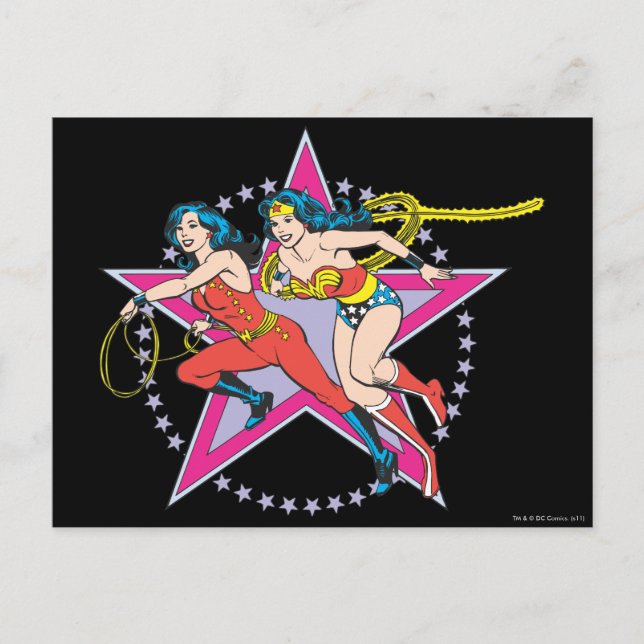 Wonder Girls Postkarte (Vorderseite)
