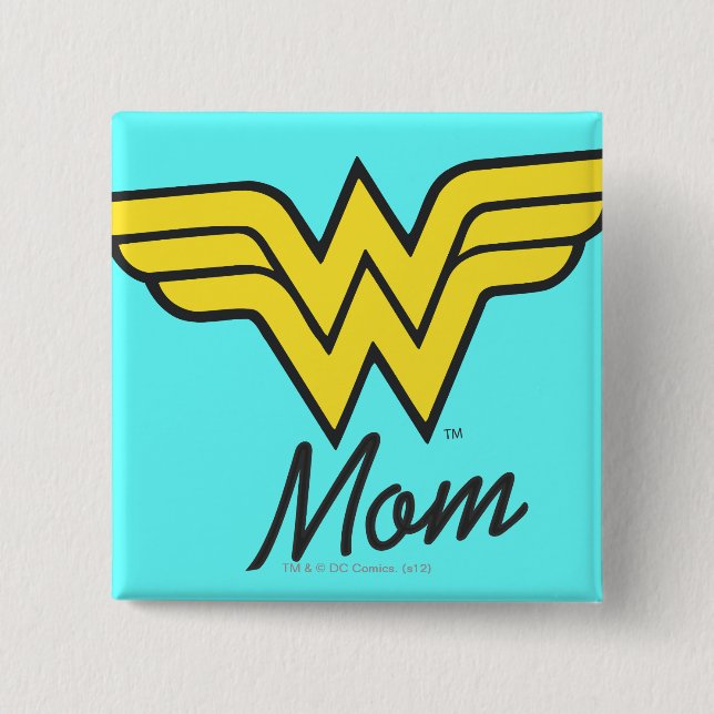 Wonder Mama Classic Button (Vorderseite)
