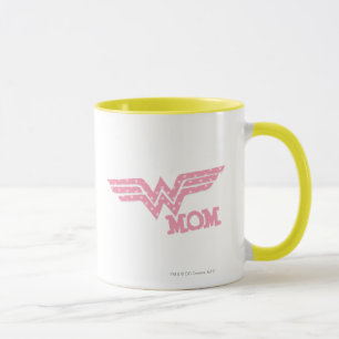 Wonder Mom Pink Tasse