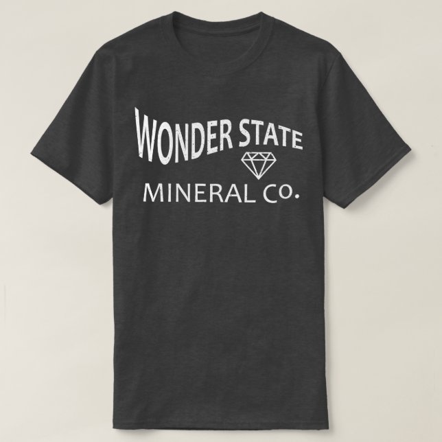 Wonder Staat Mineral Co TShirt (Design vorne)